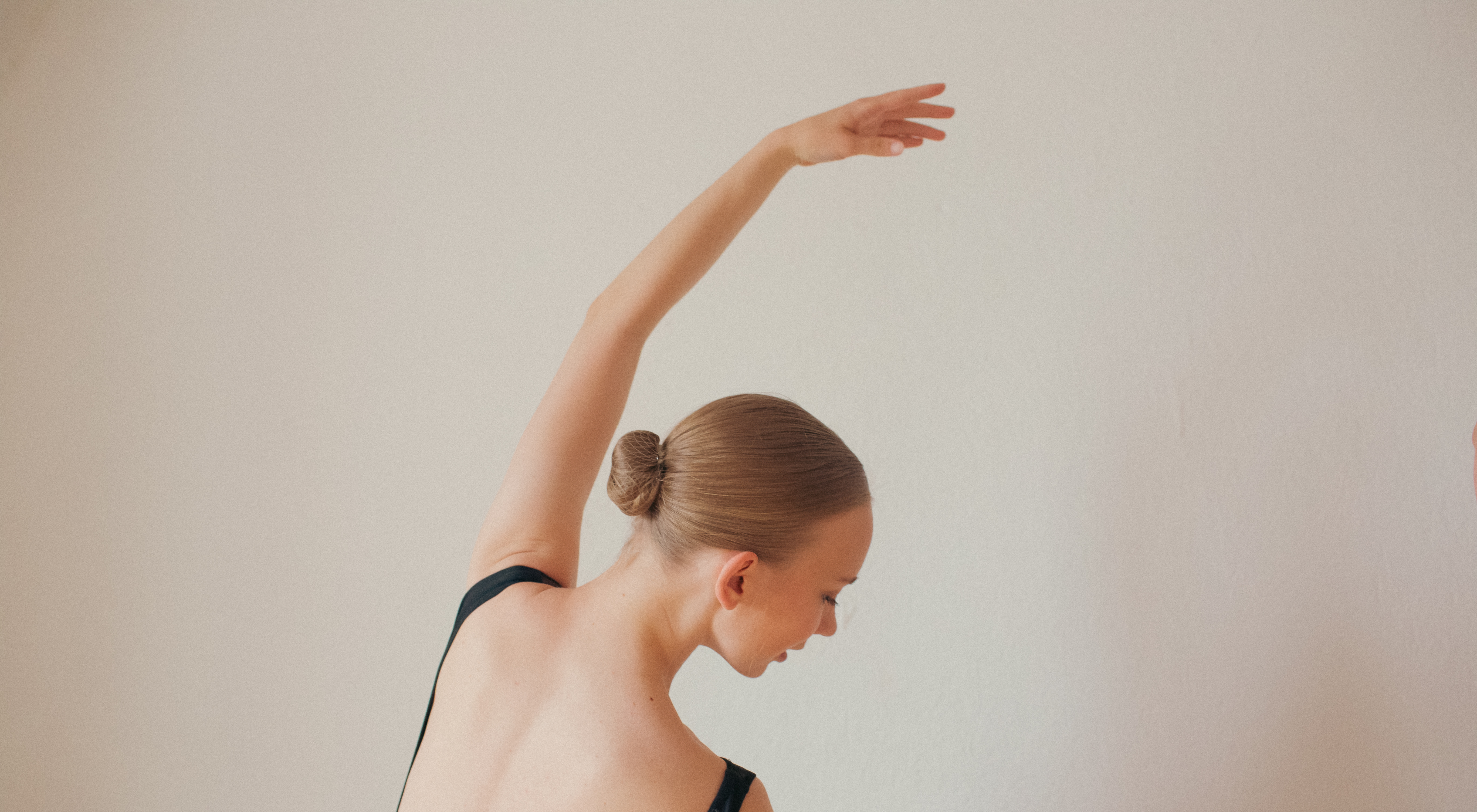 Balettitunti käynnissä